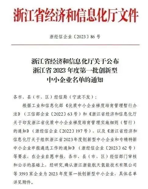 奋斗不息 创新不止|金鹭装饰、华体平台_华体（中国）双双荣获“2023年度创新型中小企业”称号
